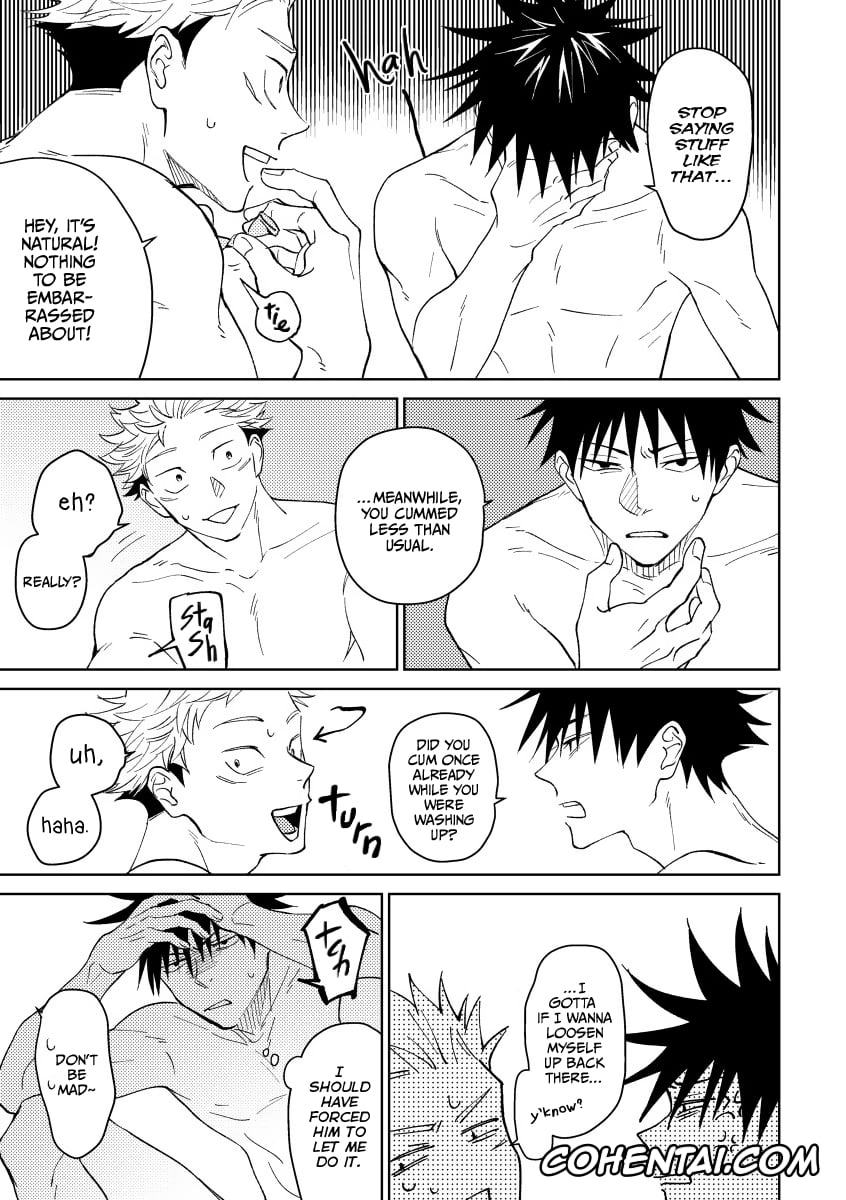 Jujutsu Kaisen porno, Yuuji Itadori porno, Joujou Tenjou (Jujutsu Kaisen), pagina 35