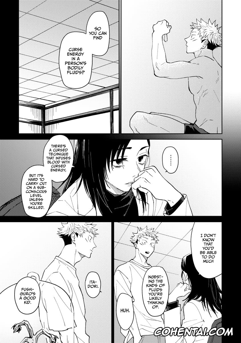 Jujutsu Kaisen porno, Yuuji Itadori porno, Joujou Tenjou (Jujutsu Kaisen), pagina 41