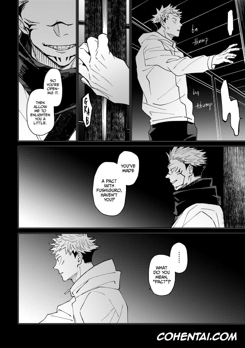 Jujutsu Kaisen hentai, Yuuji Itadori hentai, Joujou Tenjou (Jujutsu Kaisen), pagina 48