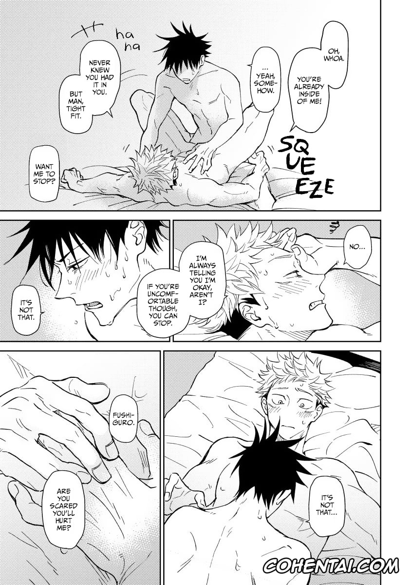 Jujutsu Kaisen porno, Yuuji Itadori porno, Joujou Tenjou (Jujutsu Kaisen), pagina 53