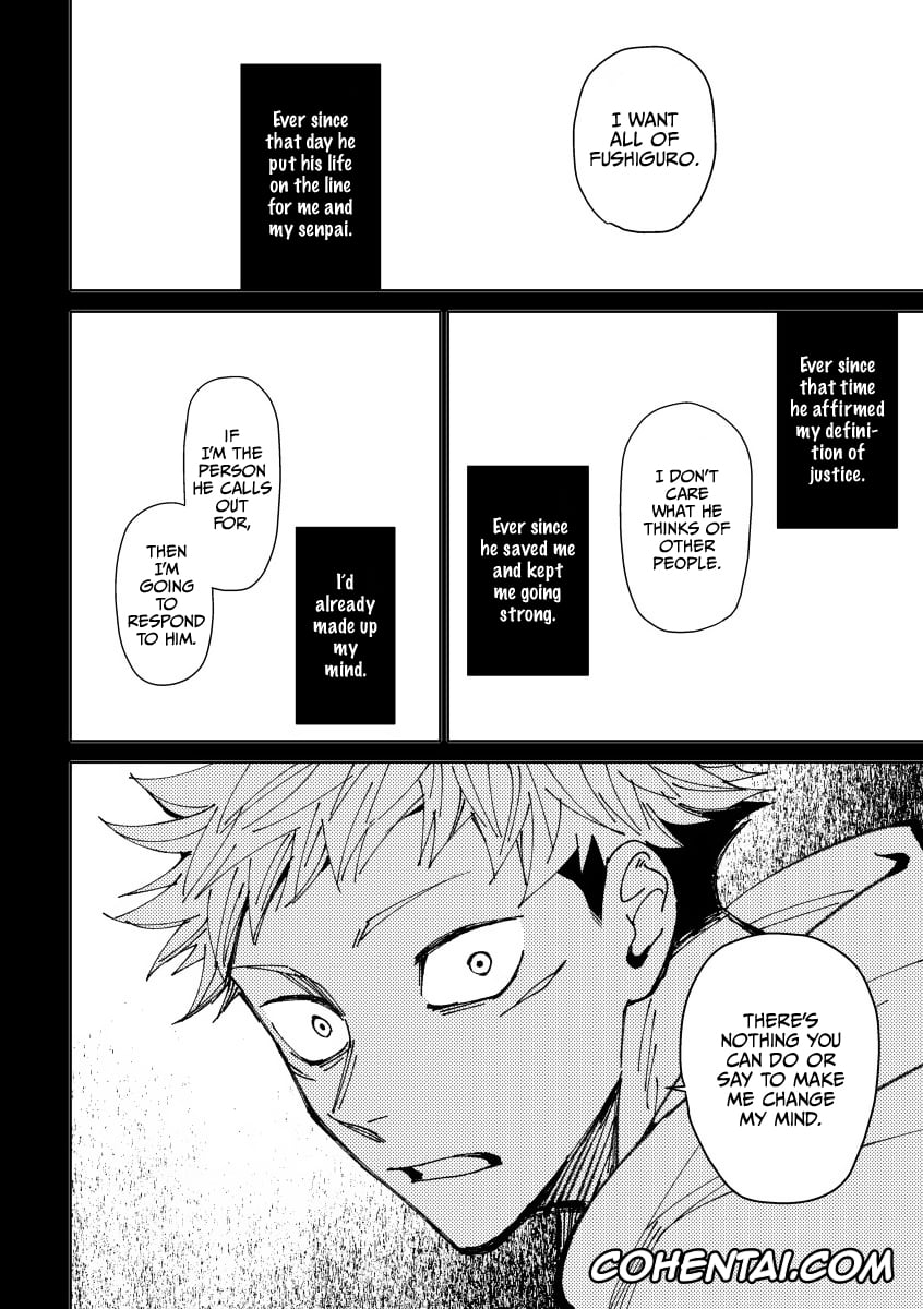 Jujutsu Kaisen xxx, Yuuji Itadori xxx, Joujou Tenjou (Jujutsu Kaisen), pagina 58
