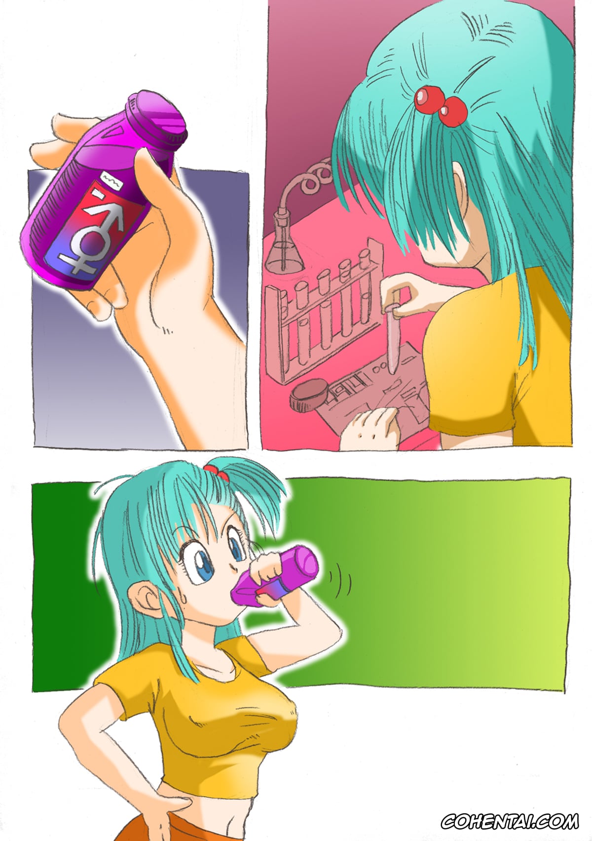 Dragon Ball porno, Bulma Briefs porno, Lunch porno, DRAGON ROAD (Dragon Ball), pagina 17