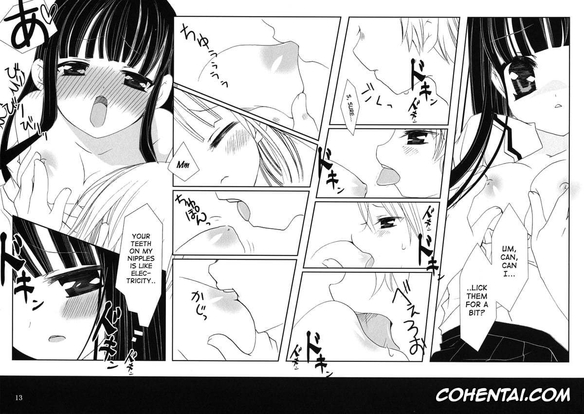 Kimikiss porno, Eriko Futami porno, Kouichi Aihara porno, Ai Sora Ni Shiroi Kami Hikouki. (KiMiKiSS), pagina 11