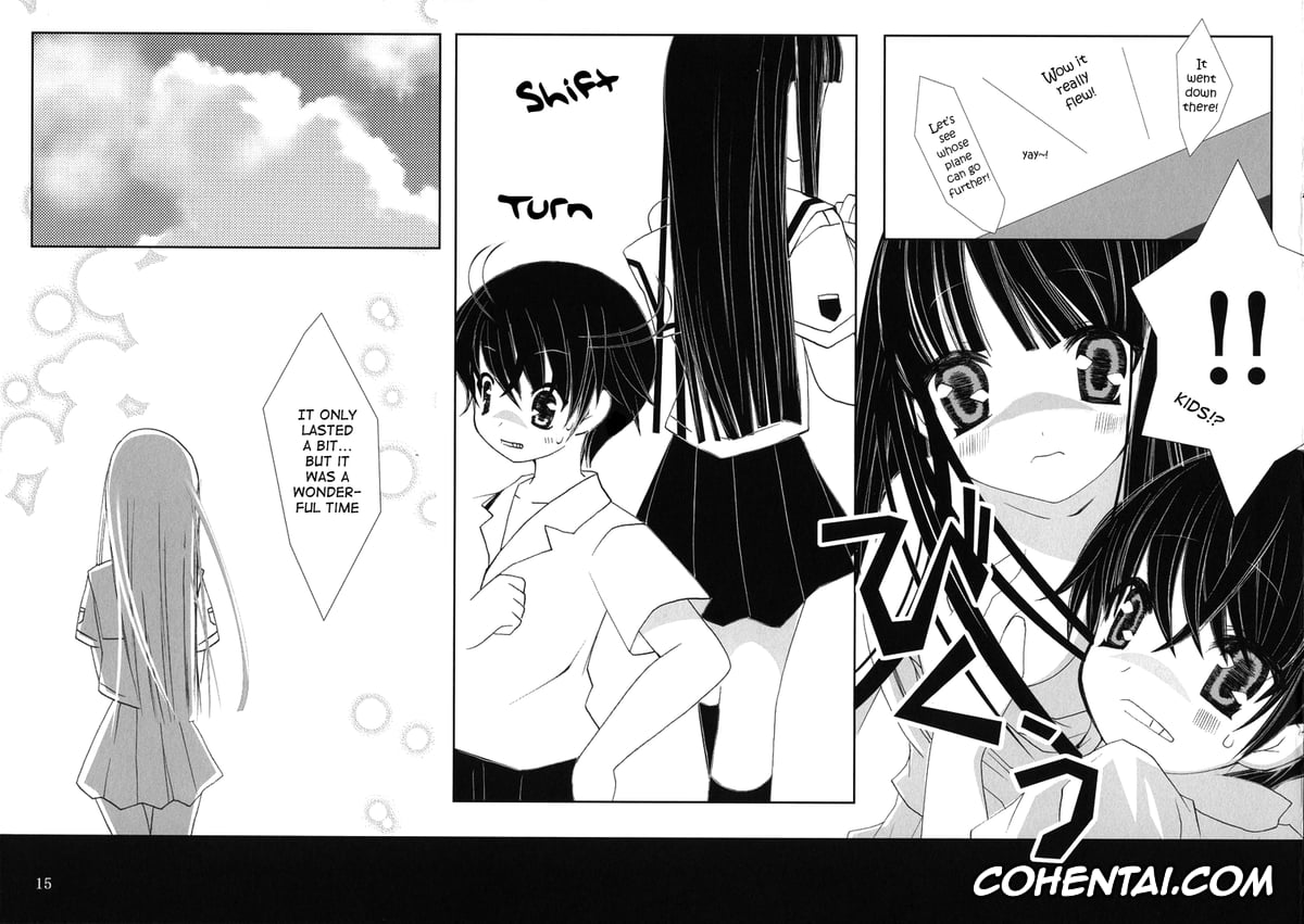 Kimikiss xxx, Eriko Futami xxx, Kouichi Aihara xxx, Ai Sora Ni Shiroi Kami Hikouki. (KiMiKiSS), pagina 13