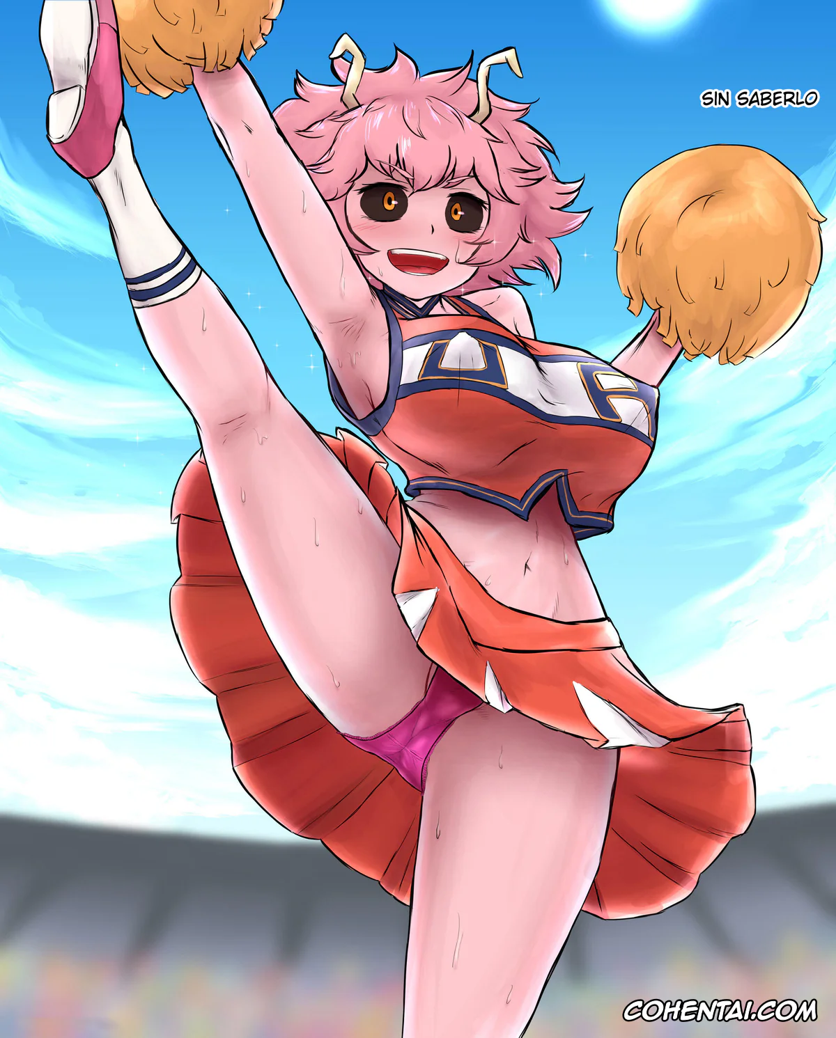 My Hero Academia | Boku No Hero Academia xxx, Mina Ashido xxx, Kosei «Ero Manga» (Jikan Teishi, Sonzai Mushi, Busshitsu Tensou (Enkaku Tanetsuke)) (Boku no Hero Academia), pagina 1