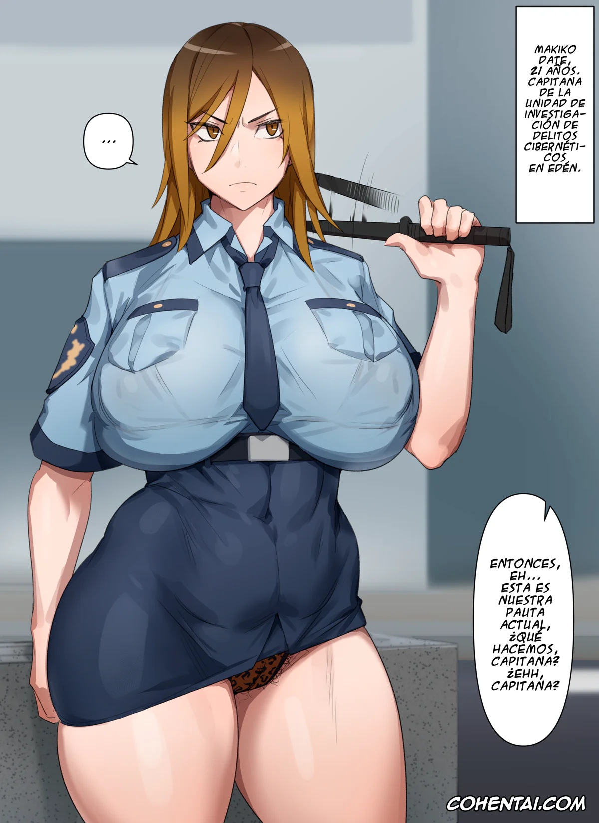 Digimon xxx, Digimon Story Cyber Sleuth xxx, Makiko Date xxx, Gal Keisatsukan Makiko (Digimon Story Cyber Sleuth), pagina 1