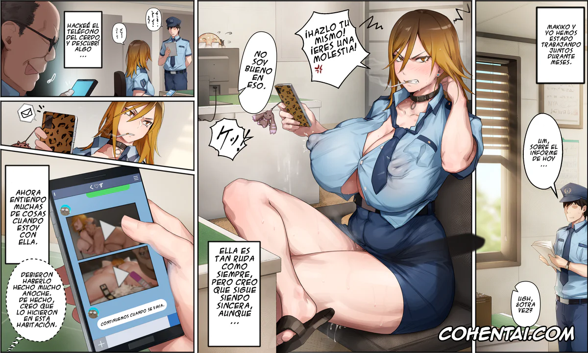Digimon hentai, Digimon Story Cyber Sleuth hentai, Makiko Date hentai, Gal Keisatsukan Makiko (Digimon Story Cyber Sleuth), pagina 9