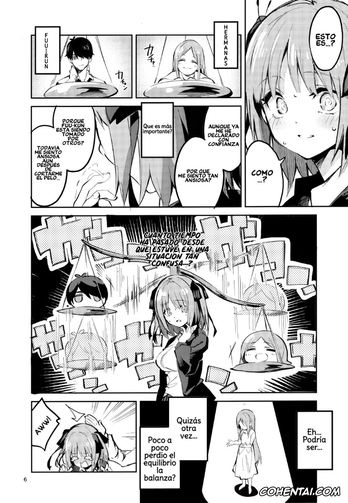 Gotoubun No Hanayome | The Quintessential Quintuplets porno, Fuutarou Uesugi porno, Nino Nakano porno, Nino no Baai (Gotoubun no Hanayome), pagina 5