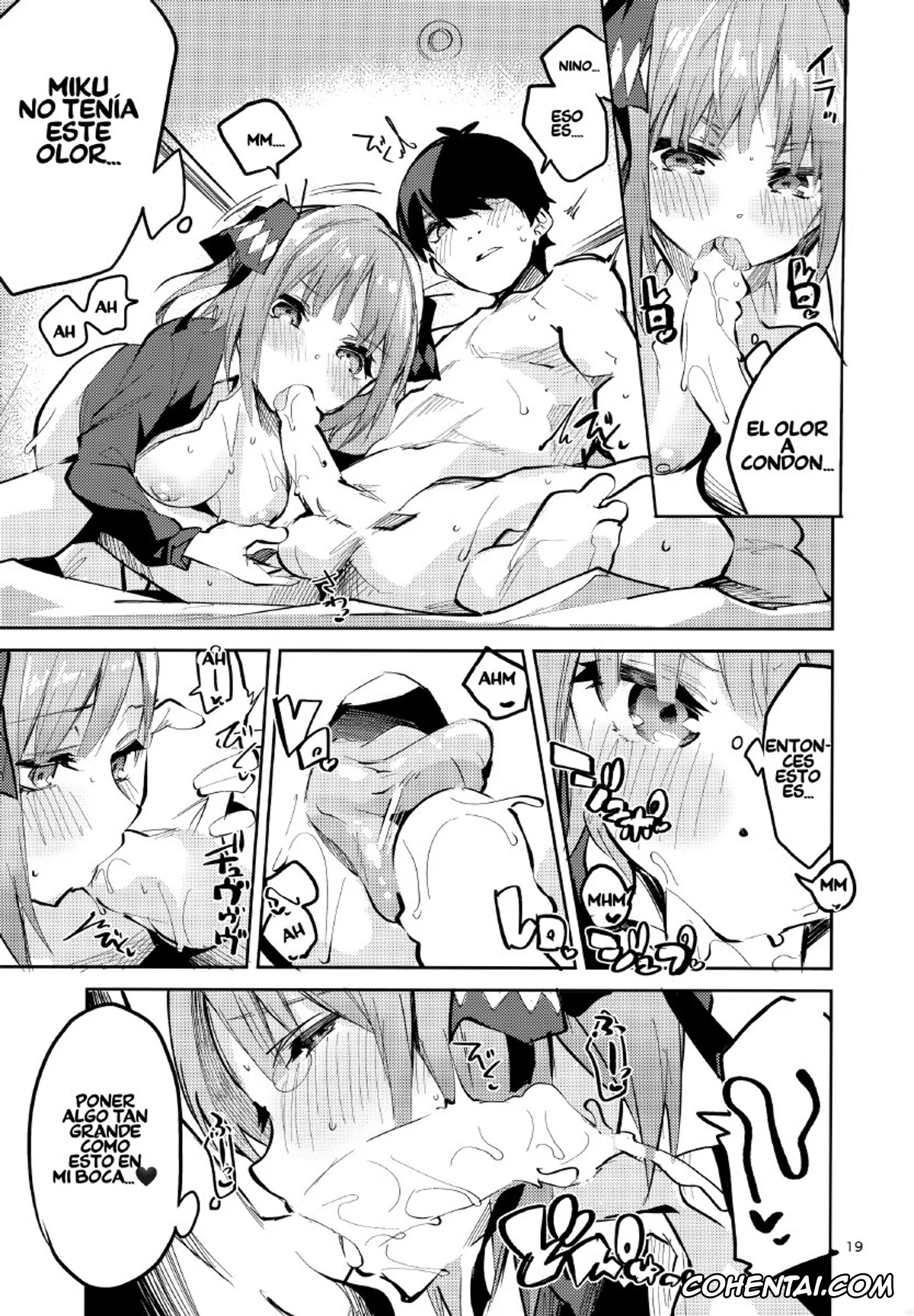 Gotoubun No Hanayome | The Quintessential Quintuplets hentai, Fuutarou Uesugi hentai, Nino Nakano hentai, Nino no Baai (Gotoubun no Hanayome), pagina 18