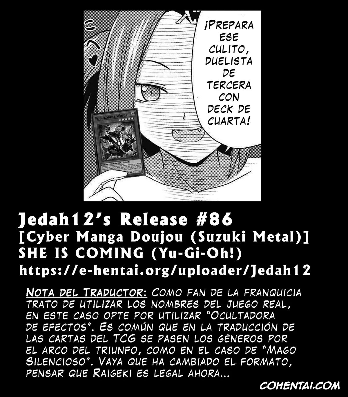 Yu-Gi-Oh! porno, Effect Veiler porno, Tour Guide From The Underworld porno, SHE IS COMING (Yu-Gi-Oh!), pagina 23