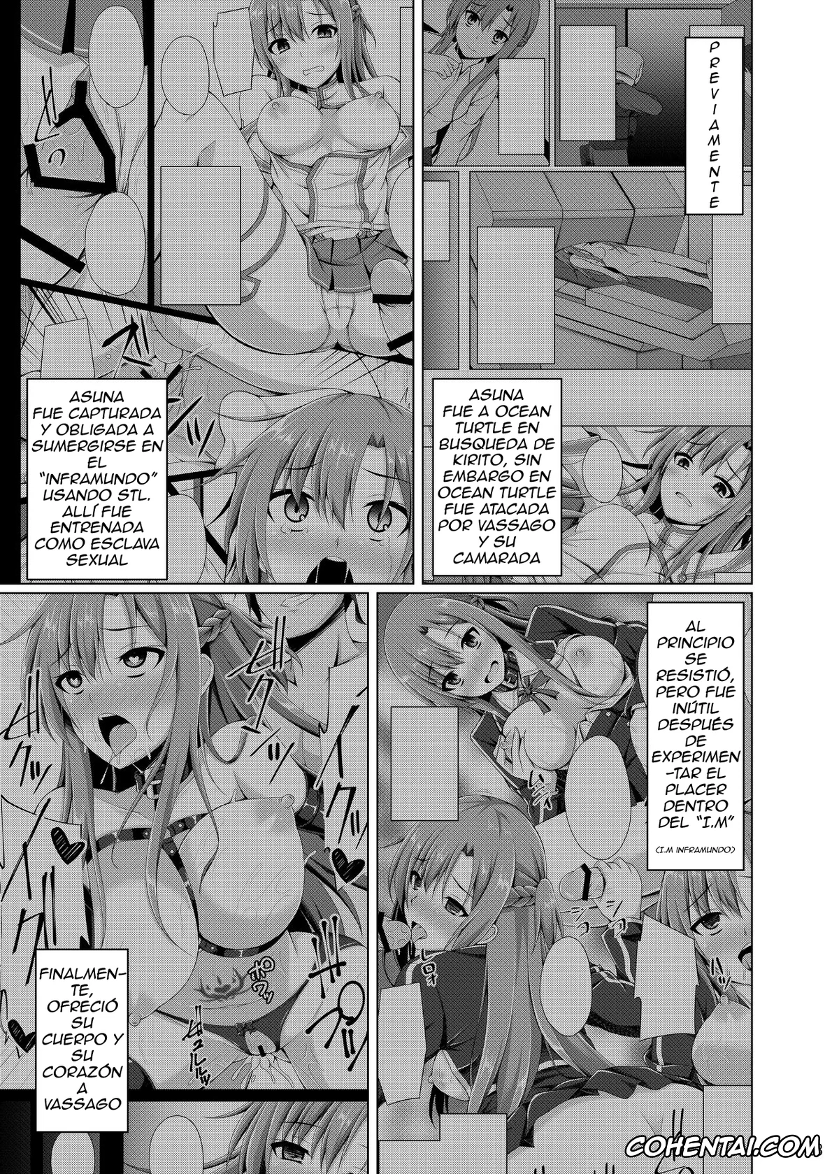 Sword Art Online porno, Asuna Yuuki porno, Lyfa | Leafa porno, Shino Asada | Sinon porno, Suguha Kirigaya porno, Kanojo wa Mou «Onii-chan» to wa Yonde Kurenai (Sword Art Online), pagina 2