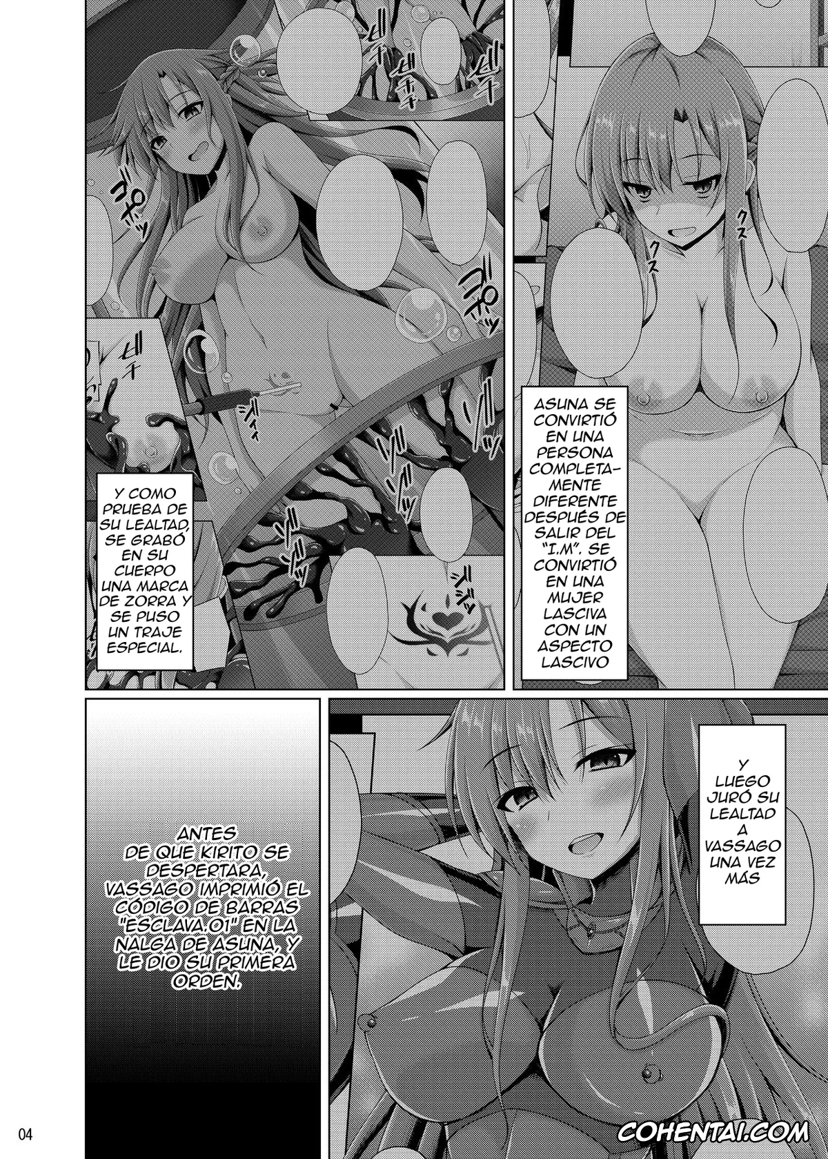 Sword Art Online hentai, Asuna Yuuki hentai, Lyfa | Leafa hentai, Shino Asada | Sinon hentai, Suguha Kirigaya hentai, Kanojo wa Mou «Onii-chan» to wa Yonde Kurenai (Sword Art Online), pagina 3