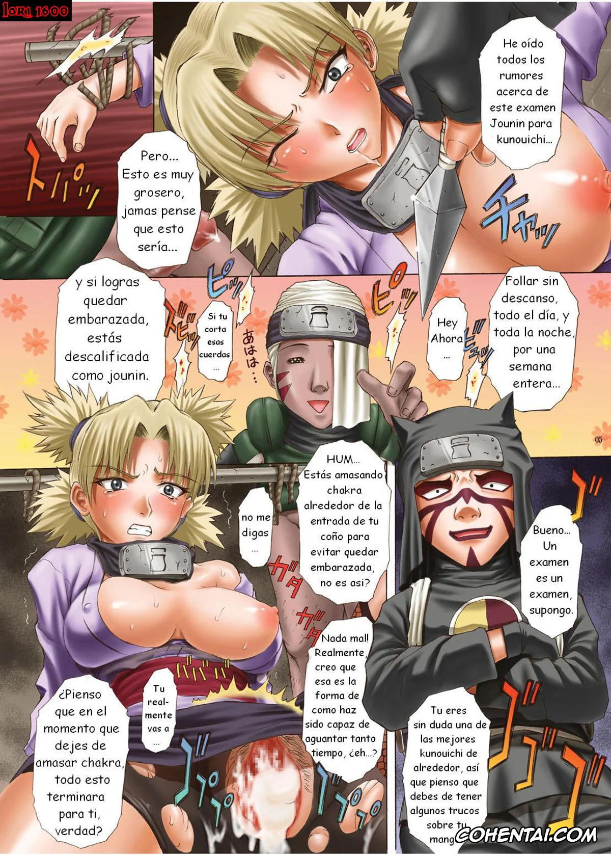 NARUTO xxx, Temari xxx, ParM SpeciaL 1 In Nin Shiken (Naruto), pagina 4