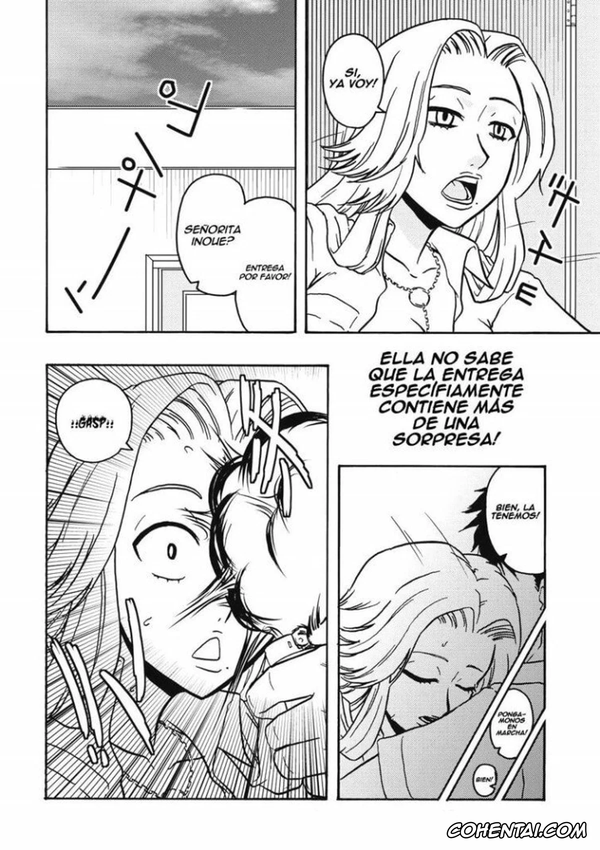 Bleach xxx, Rangiku Matsumoto xxx, BITCH (Bleach), pagina 4