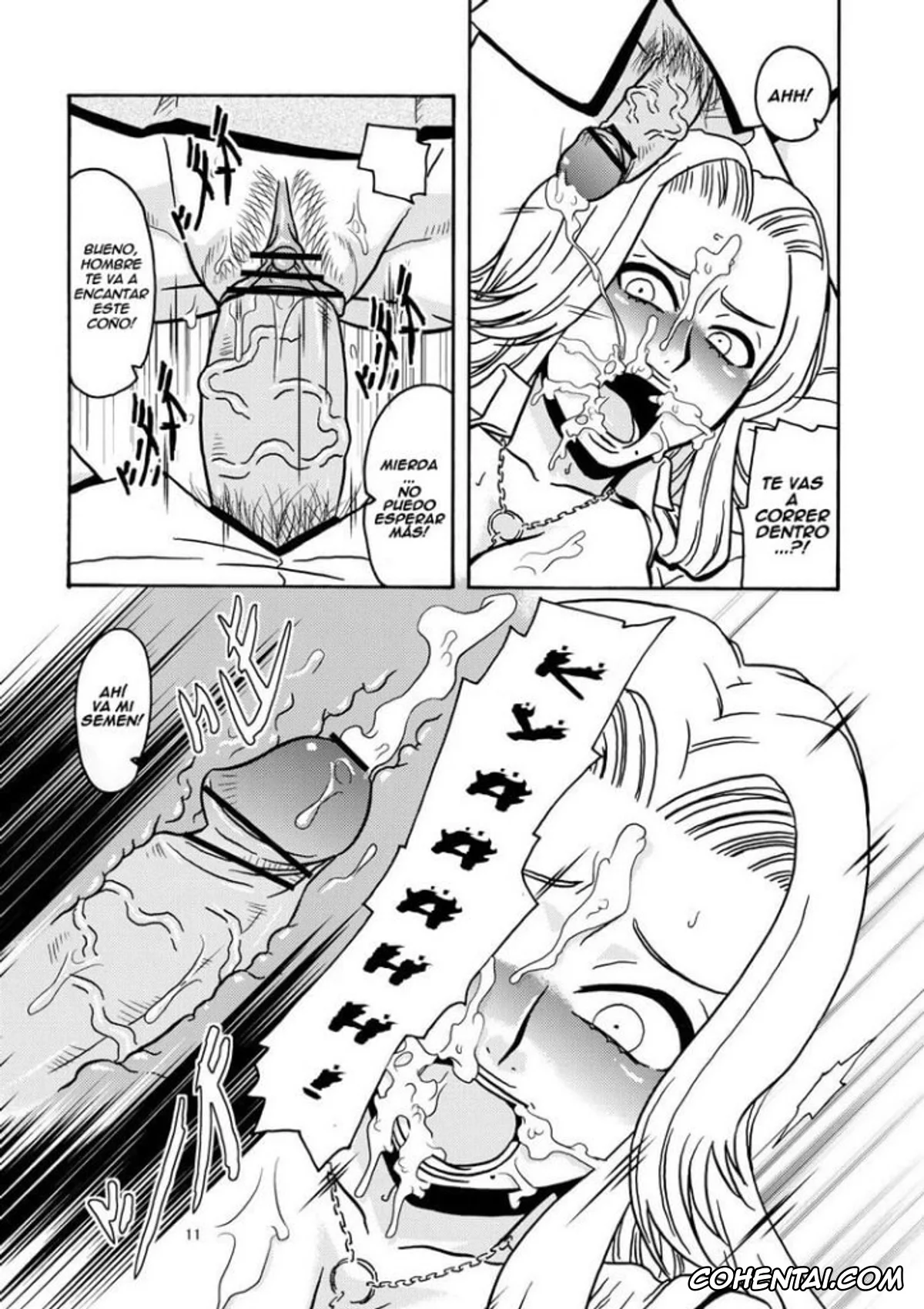Bleach hentai, Rangiku Matsumoto hentai, BITCH (Bleach), pagina 12