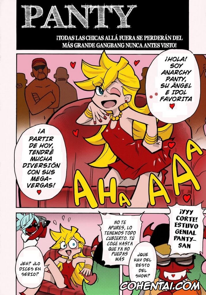Panty & Stocking with Garterbelt hentai, Panty Anarchy hentai, Stocking Anarchy hentai, PANTY (Panty & Stocking with Garterbelt), pagina 3