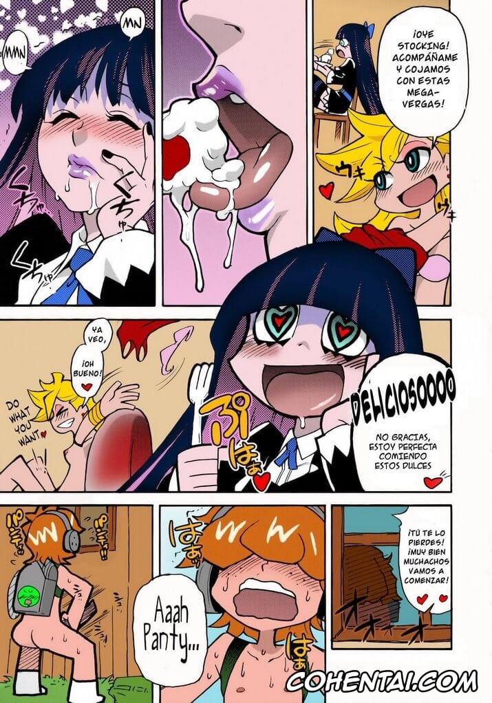 Panty & Stocking with Garterbelt xxx, Panty Anarchy xxx, Stocking Anarchy xxx, PANTY (Panty & Stocking with Garterbelt), pagina 4