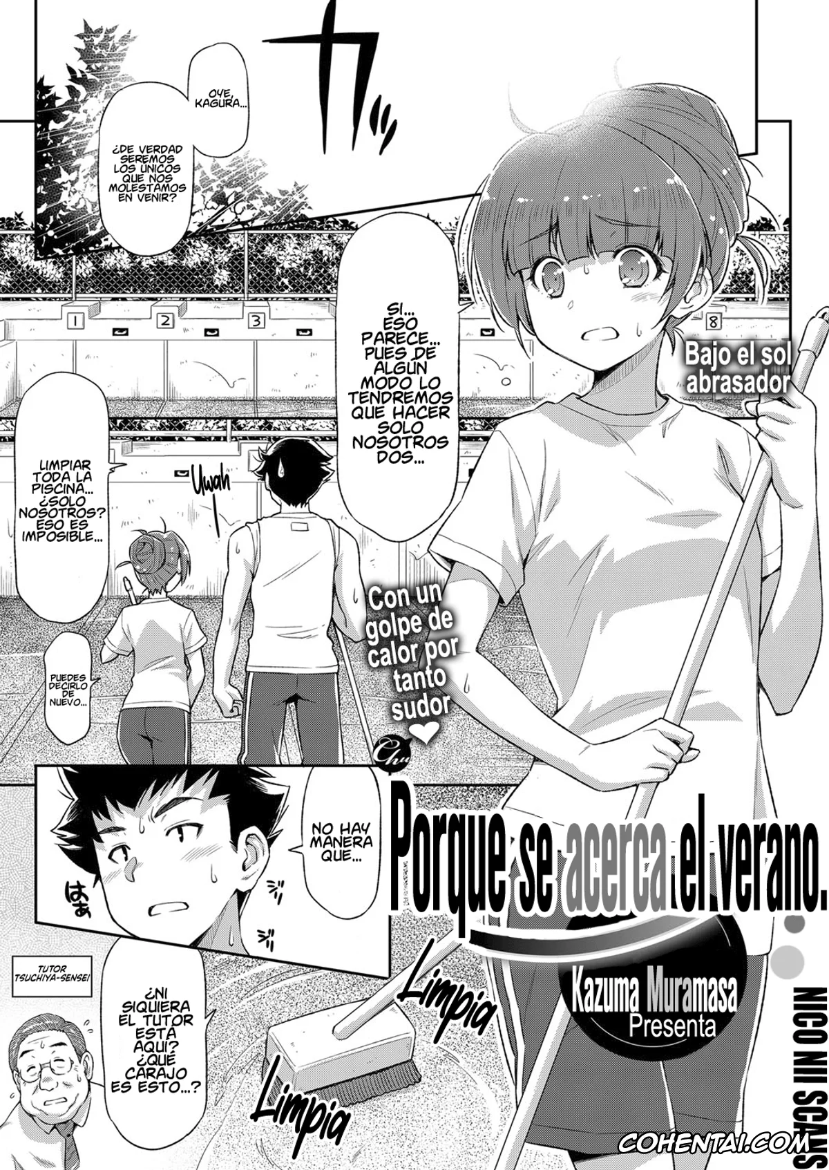 Revistas xxx, COMIC ExE xxx, Natsu ga Kuru node. (COMIC ExE 08), pagina 1