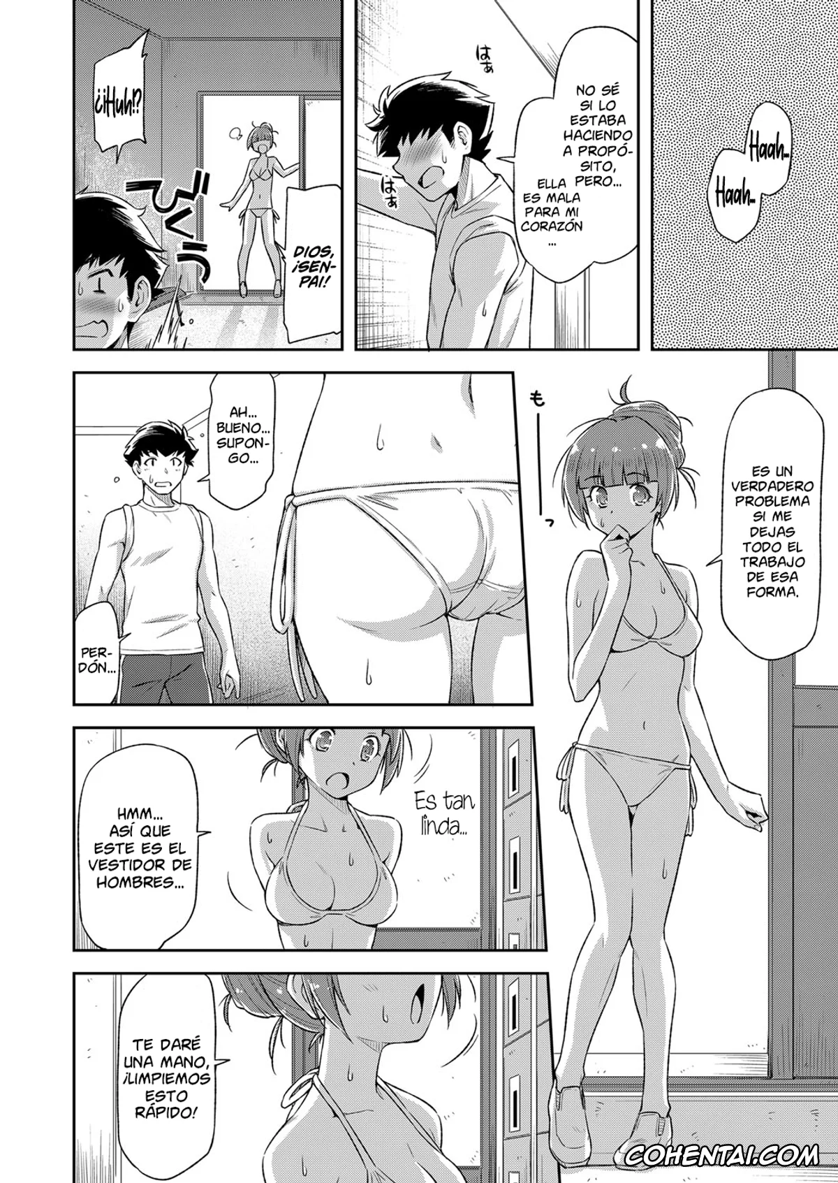 Revistas porno, COMIC ExE porno, Natsu ga Kuru node. (COMIC ExE 08), pagina 8