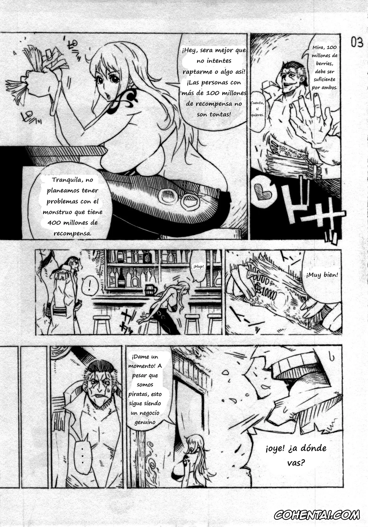 One Piece xxx, Nami xxx, P.O.M (One Piece), pagina 4