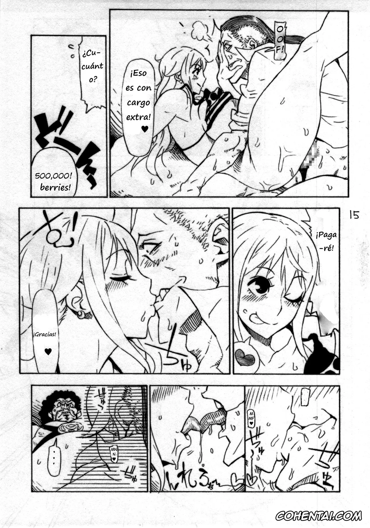 One Piece xxx, Nami xxx, P.O.M (One Piece), pagina 16
