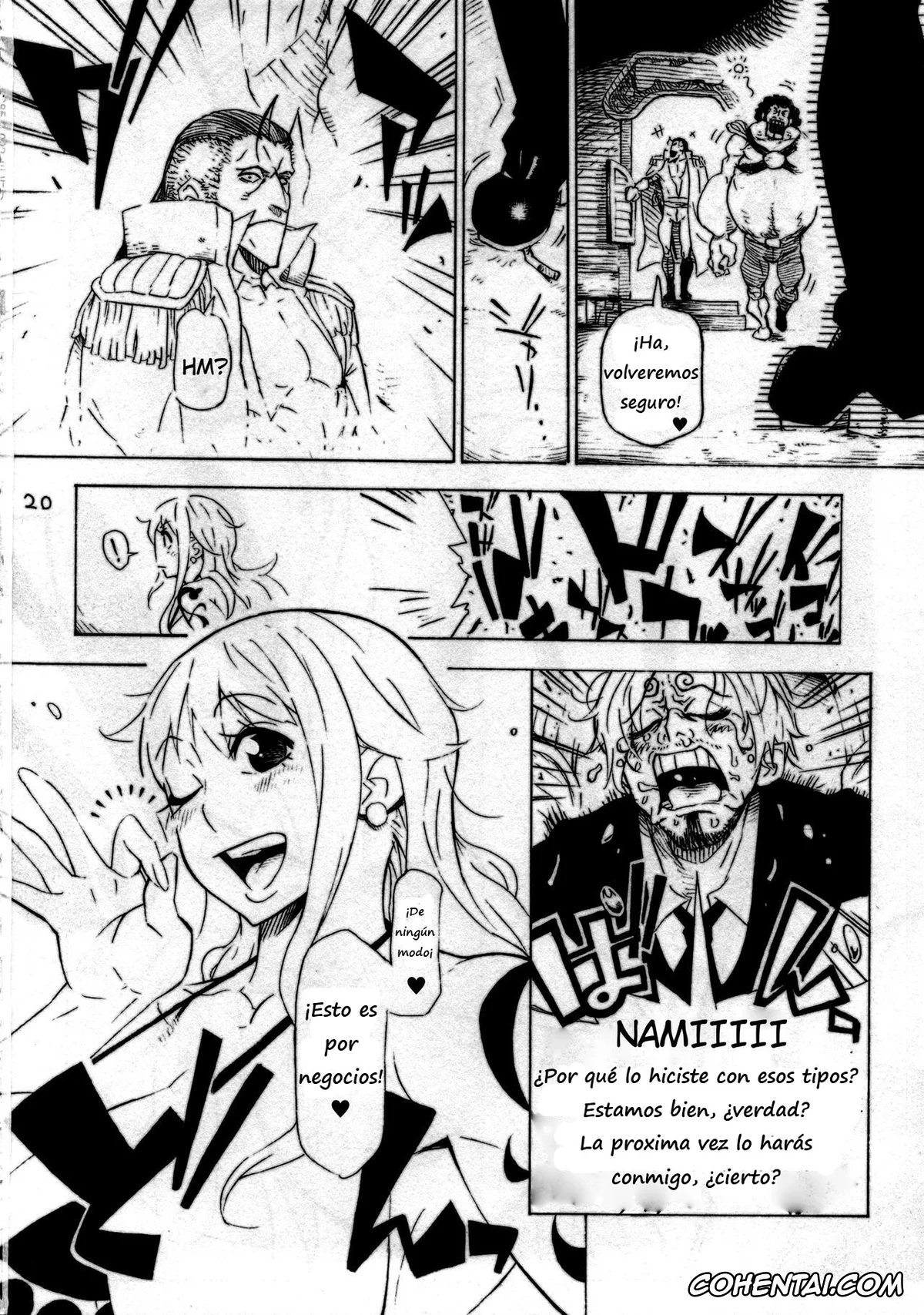One Piece hentai, Nami hentai, P.O.M (One Piece), pagina 21