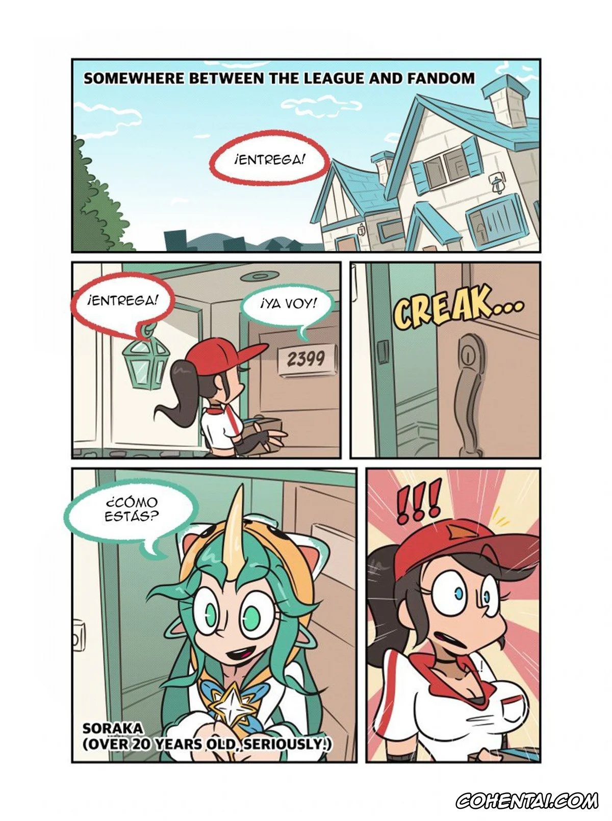League of Legends porno, Soraka porno, Soraka and the Void banana! (League of Legends), pagina 2