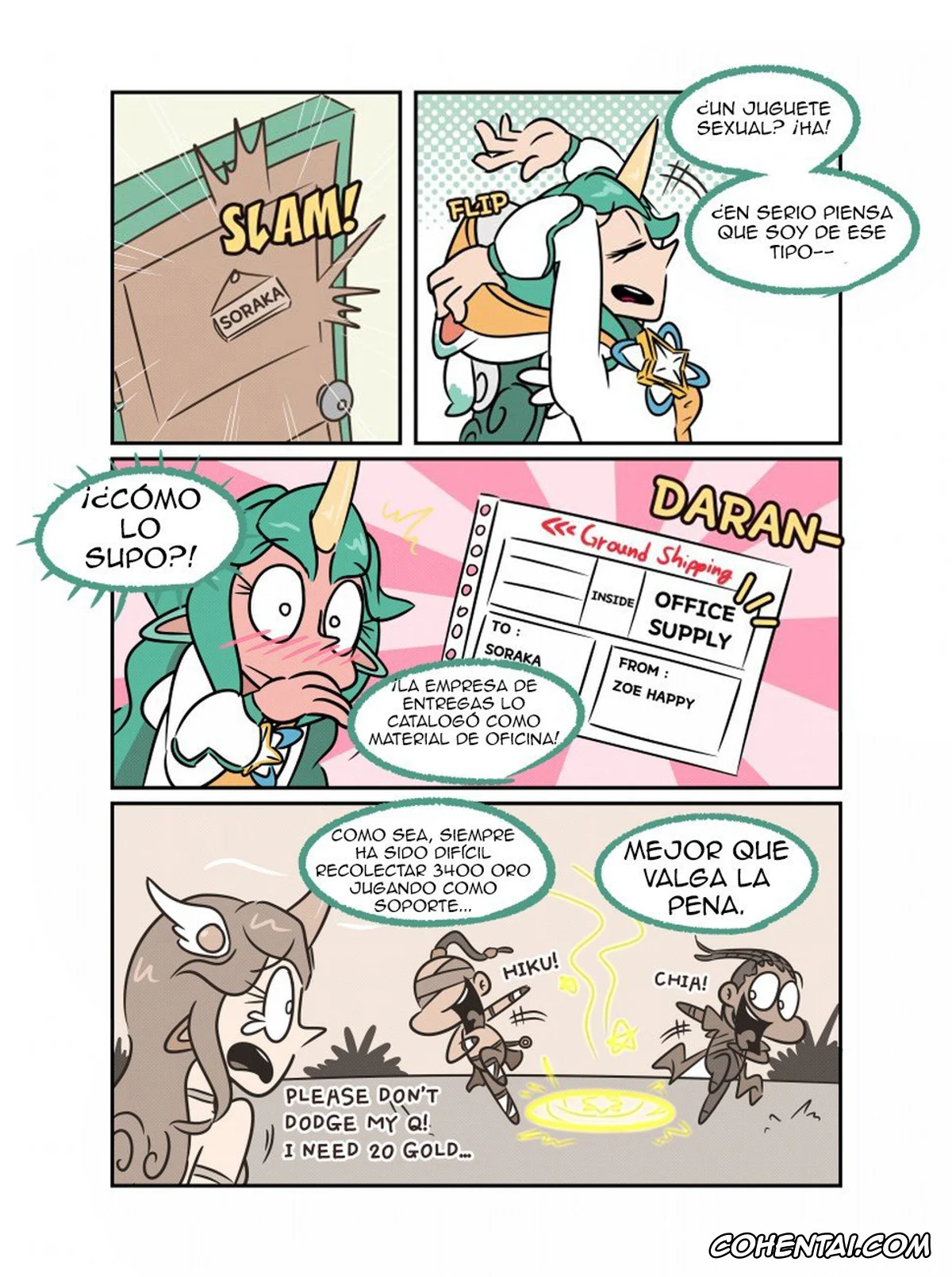League of Legends porno, Soraka porno, Soraka and the Void banana! (League of Legends), pagina 5