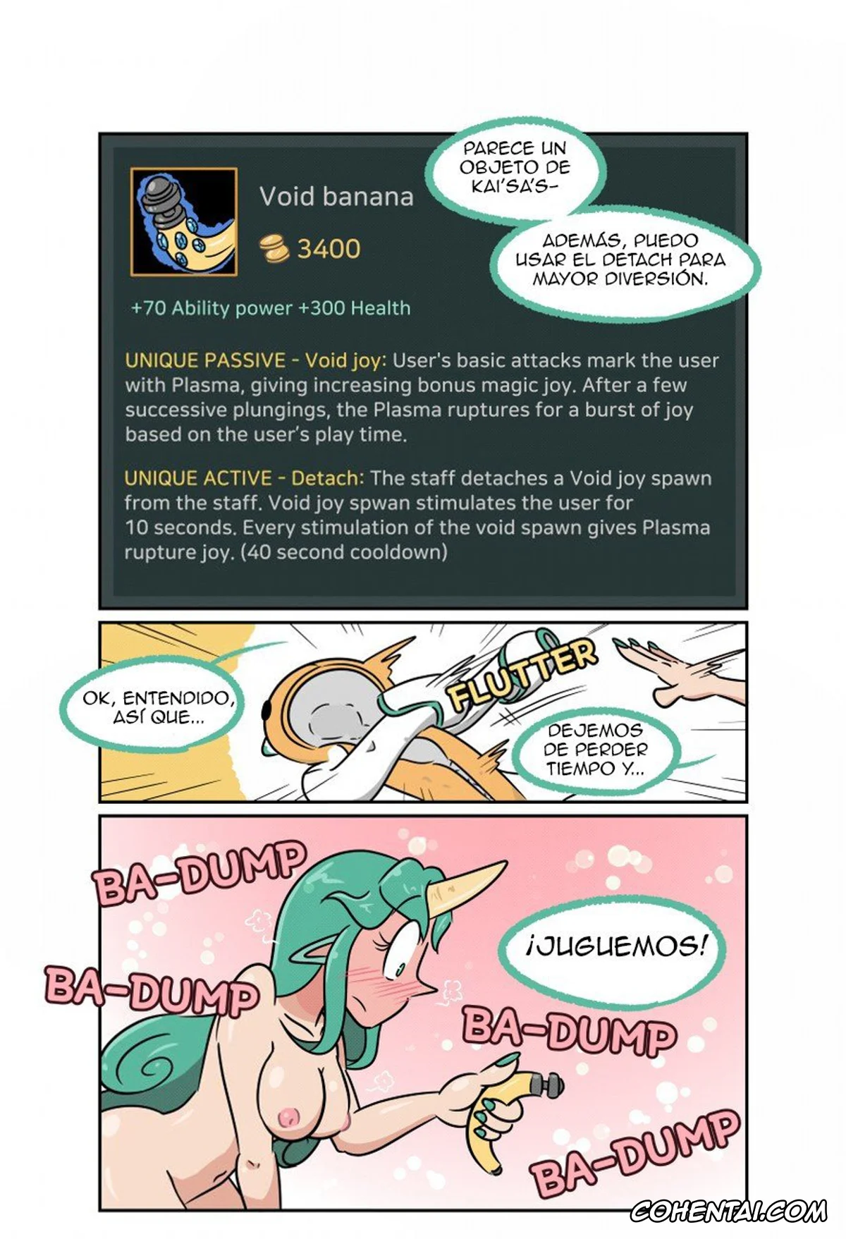 League of Legends xxx, Soraka xxx, Soraka and the Void banana! (League of Legends), pagina 7