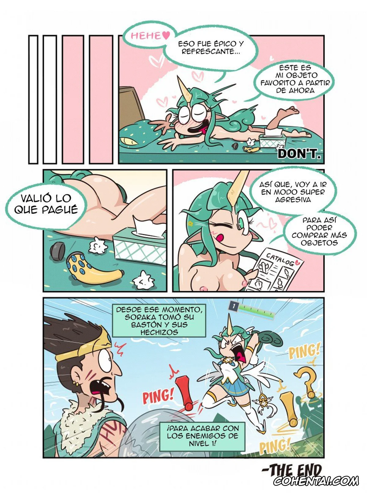 League of Legends porno, Soraka porno, Soraka and the Void banana! (League of Legends), pagina 23