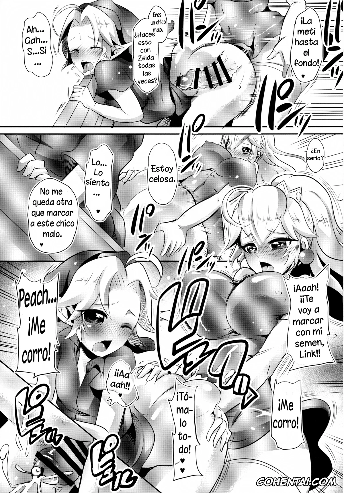 The Legend Of Zelda porno, Super Mario Brothers | Super Mario Bros. porno, Link porno, Mario porno, Princess Peach porno, Princess Zelda porno, Partner Trade (The Legend of Zelda, Super Mario Brothers), pagina 11
