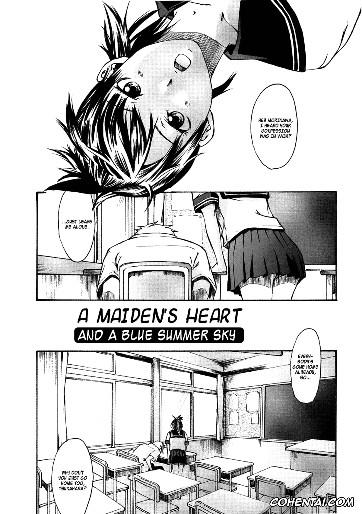 Original xxx, Otomegokoro to Natsu no Sora (Binkan Drops), pagina 1