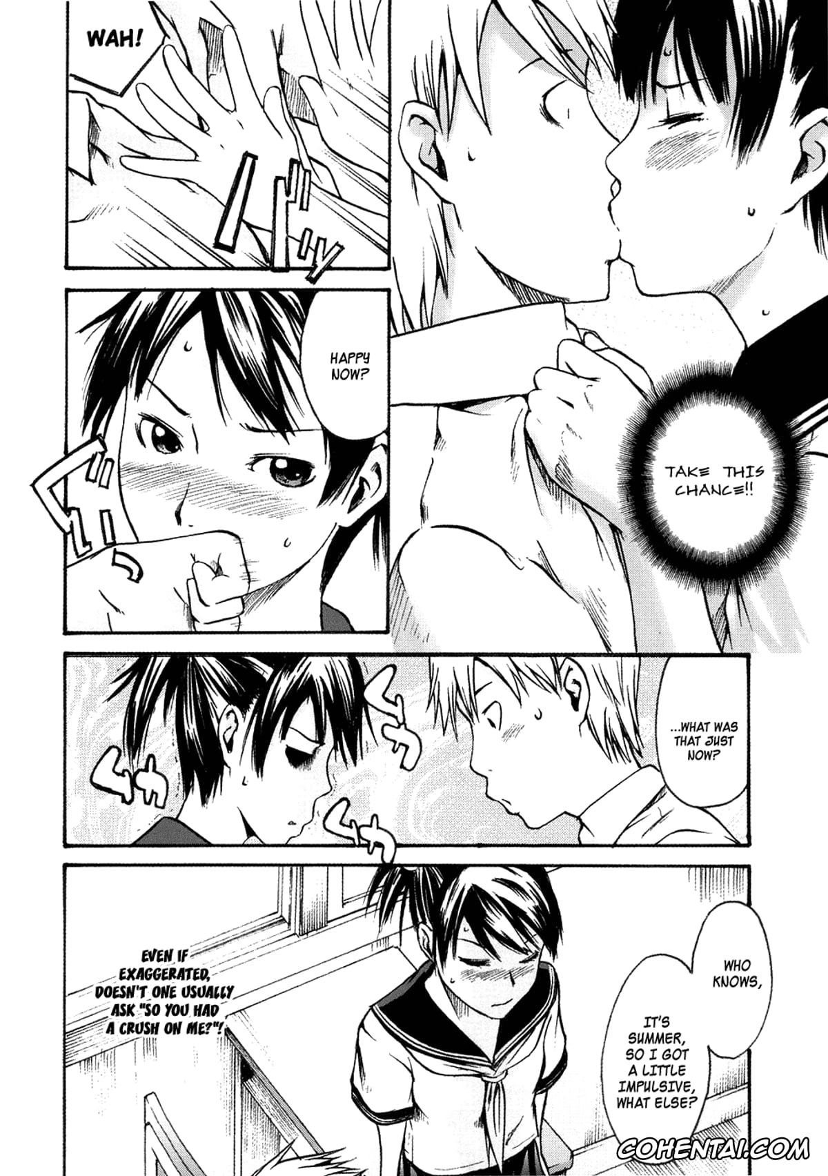 Original hentai, Otomegokoro to Natsu no Sora (Binkan Drops), pagina 6