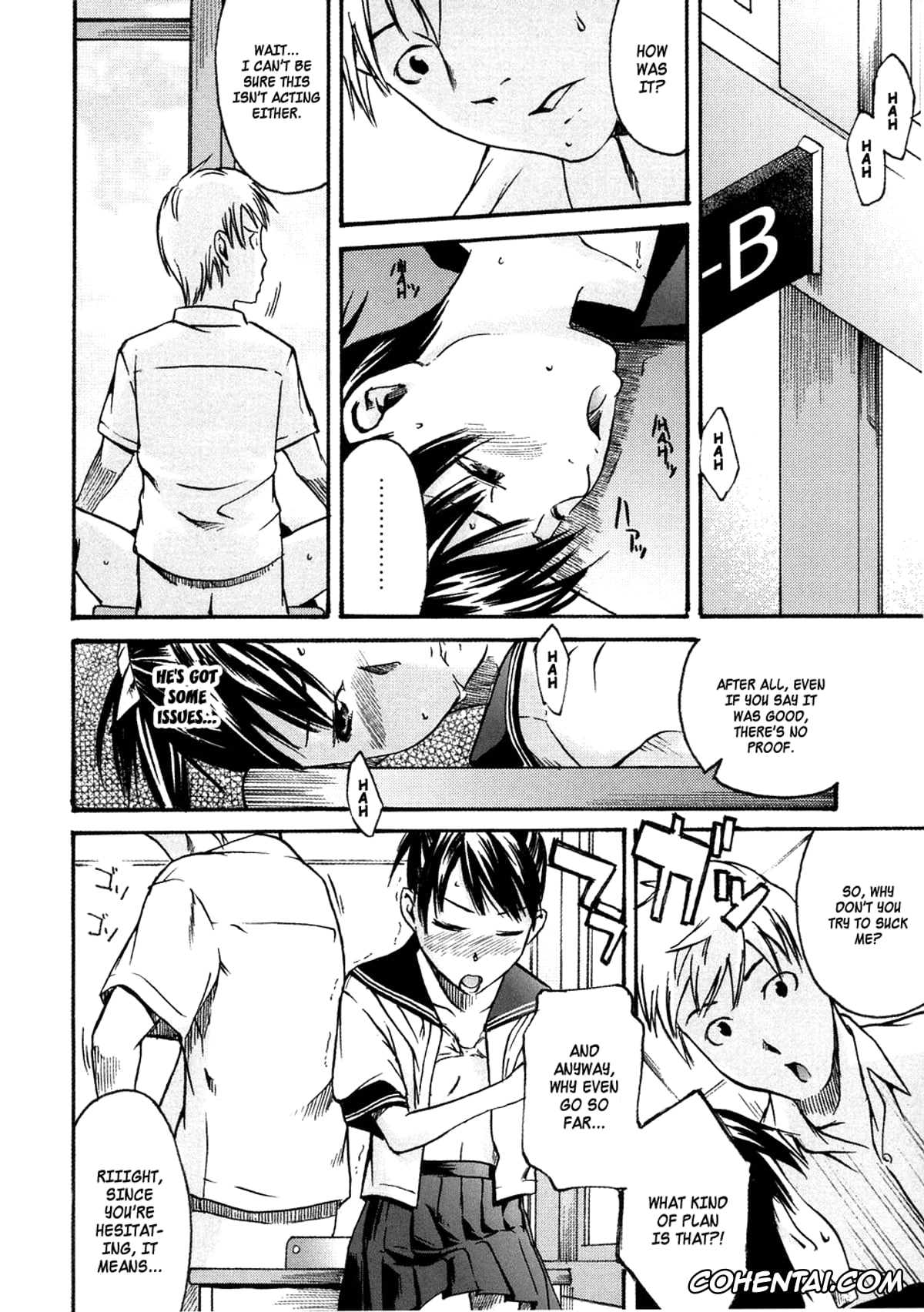 Original hentai, Otomegokoro to Natsu no Sora (Binkan Drops), pagina 12