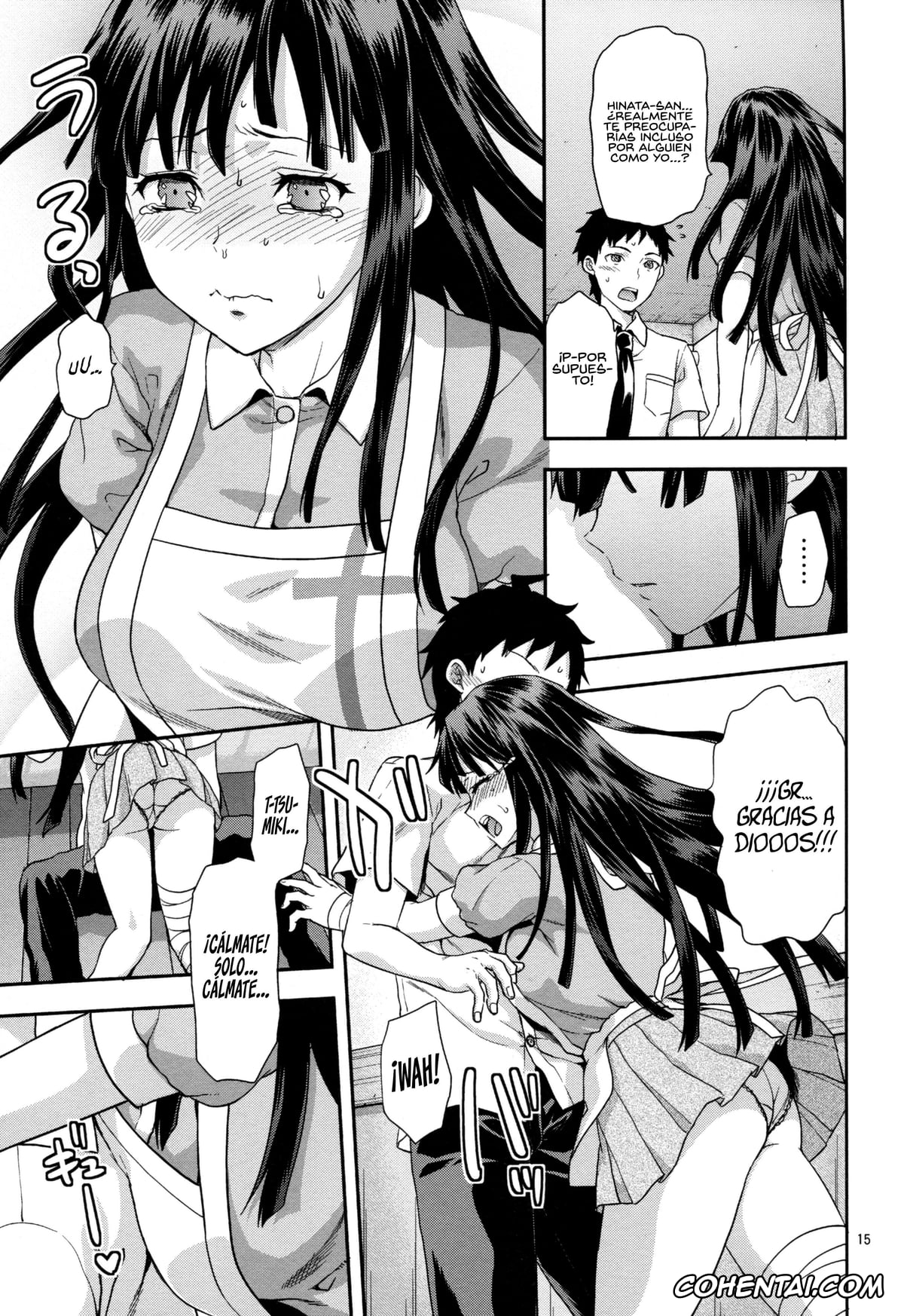 Danganronpa porno, Hajime Hinata porno, Mikan Tsumiki porno, STAND BY ME (Super Danganronpa 2), pagina 14