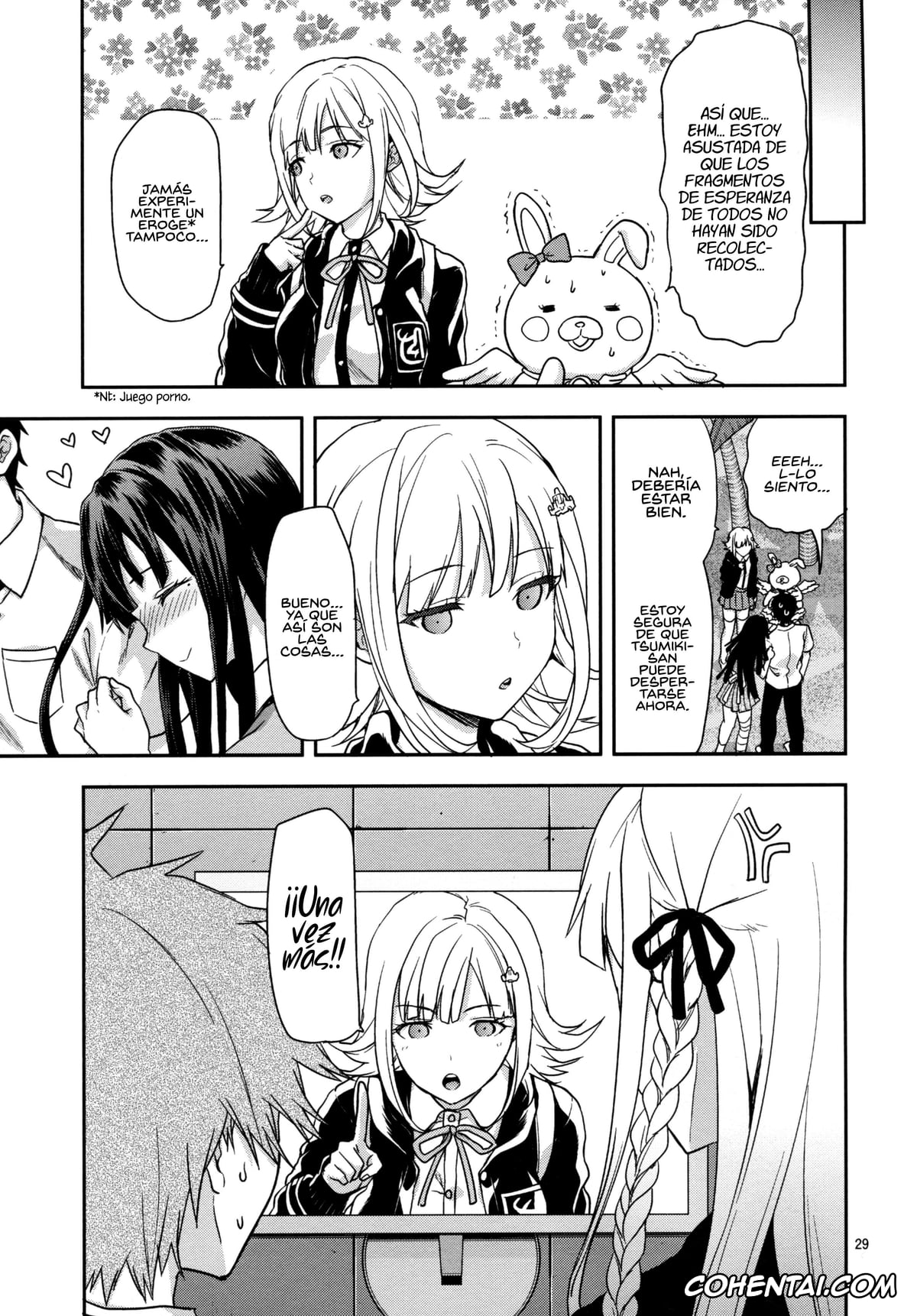 Danganronpa xxx, Hajime Hinata xxx, Mikan Tsumiki xxx, STAND BY ME (Super Danganronpa 2), pagina 28