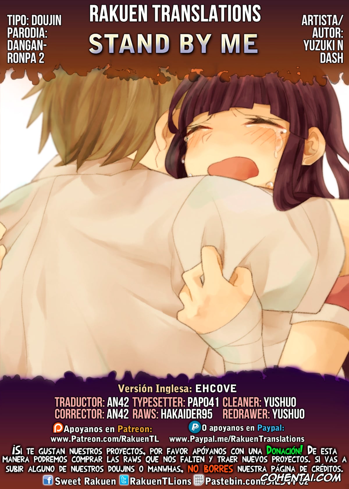 Danganronpa porno, Hajime Hinata porno, Mikan Tsumiki porno, STAND BY ME (Super Danganronpa 2), pagina 32
