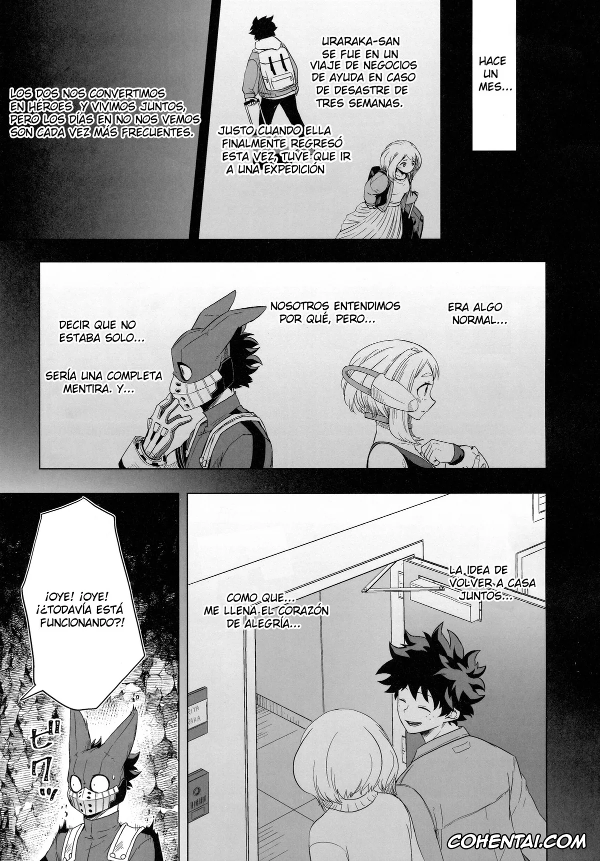 My Hero Academia | Boku No Hero Academia xxx, Izuku Midoriya xxx, Ochako Uraraka xxx, Hitori Yori Futari ga Ii! (Boku no Hero Academia), pagina 4