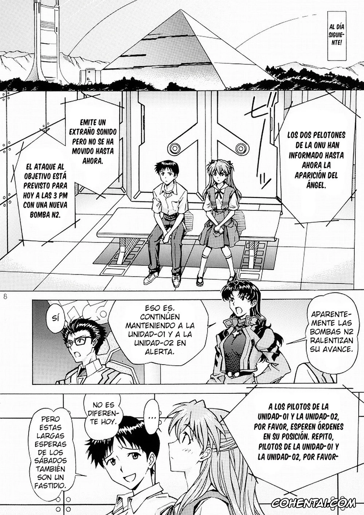 Neon Genesis Evangelion xxx, Asuka Langley Soryu xxx, Shinji Ikari xxx, Ecchi wa Shutsugeki no Mae ni… (Neon Genesis Evangelion), pagina 7