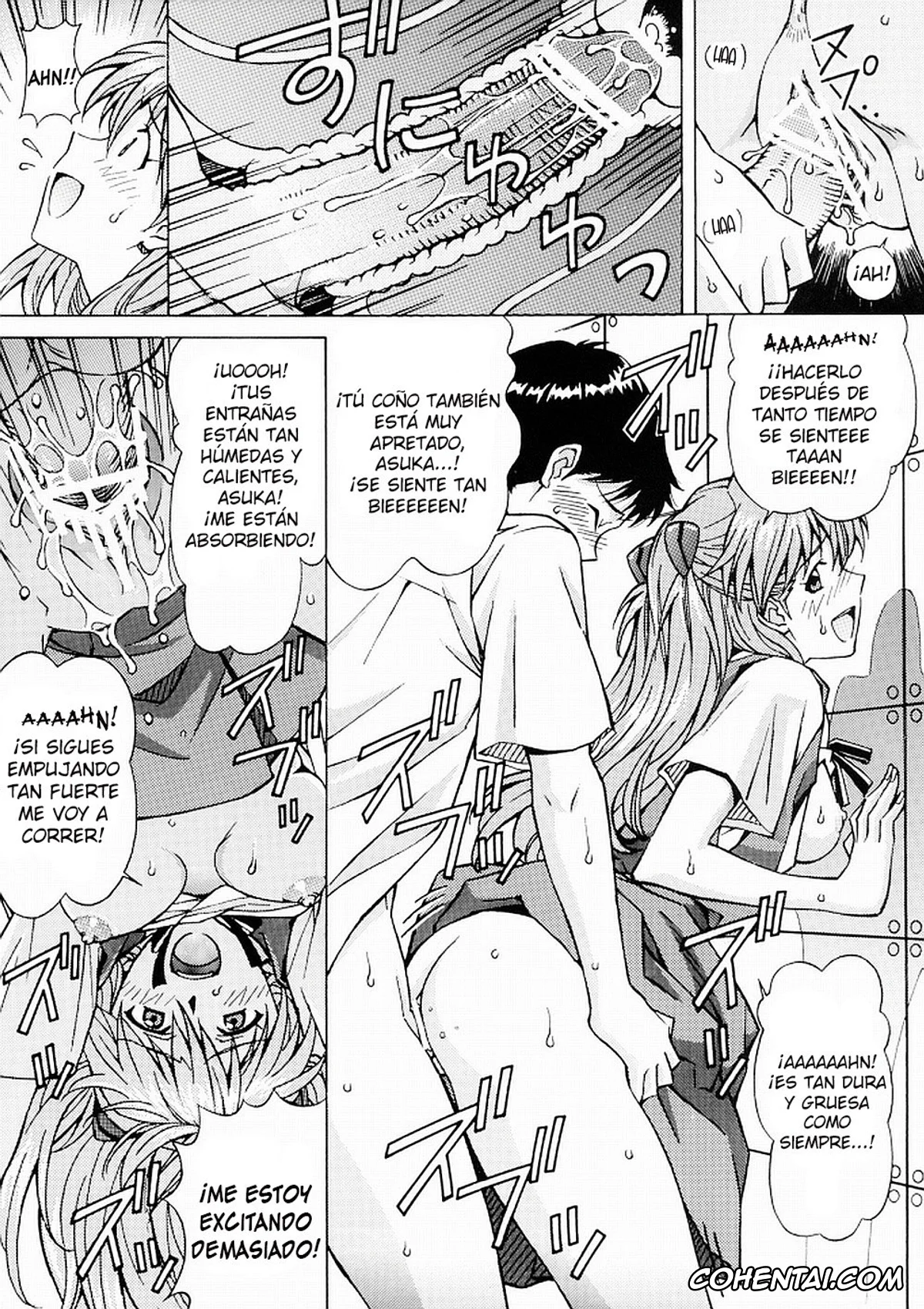 Neon Genesis Evangelion xxx, Asuka Langley Soryu xxx, Shinji Ikari xxx, Ecchi wa Shutsugeki no Mae ni… (Neon Genesis Evangelion), pagina 10