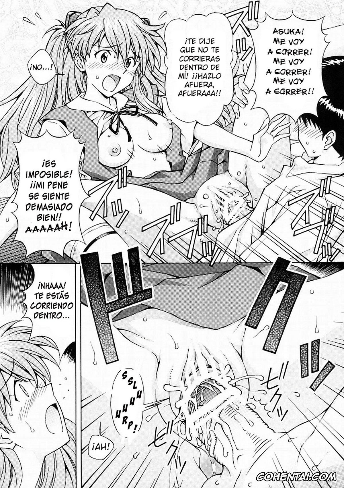 Neon Genesis Evangelion hentai, Asuka Langley Soryu hentai, Shinji Ikari hentai, Ecchi wa Shutsugeki no Mae ni… (Neon Genesis Evangelion), pagina 12