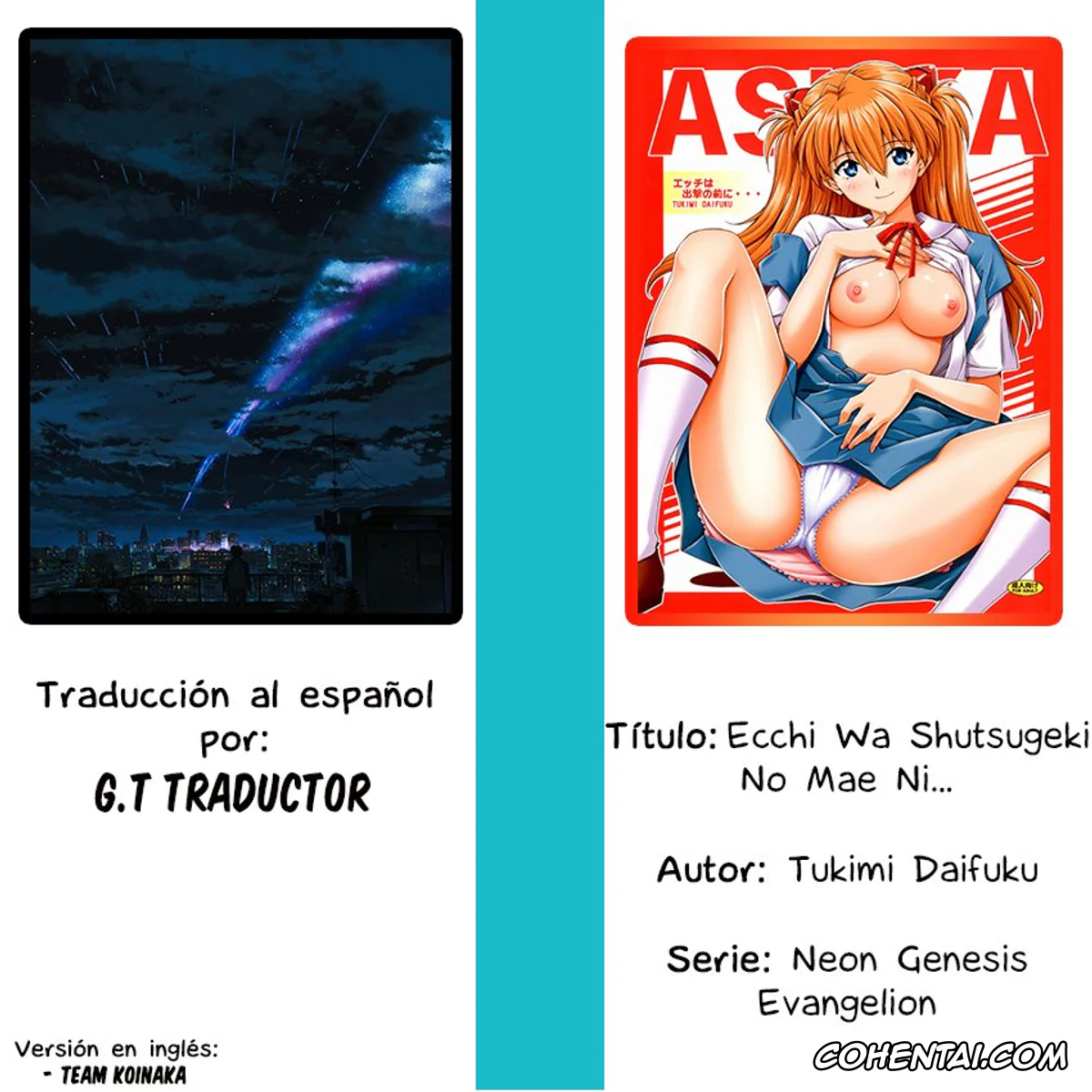 Neon Genesis Evangelion xxx, Asuka Langley Soryu xxx, Shinji Ikari xxx, Ecchi wa Shutsugeki no Mae ni… (Neon Genesis Evangelion), pagina 19