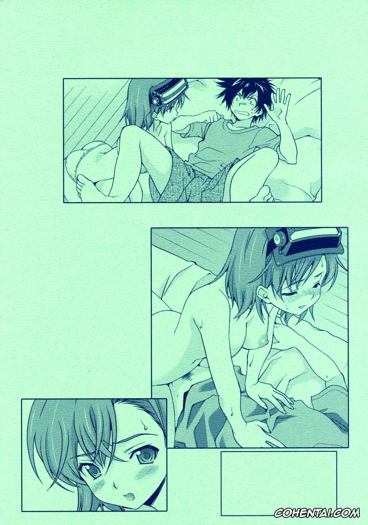 Toaru Project porno, Mikoto Misaka porno, Misaka-imouto porno, Touma Kamijou porno, Sweet Strawberry (Toaru Majutsu no Index), pagina 2