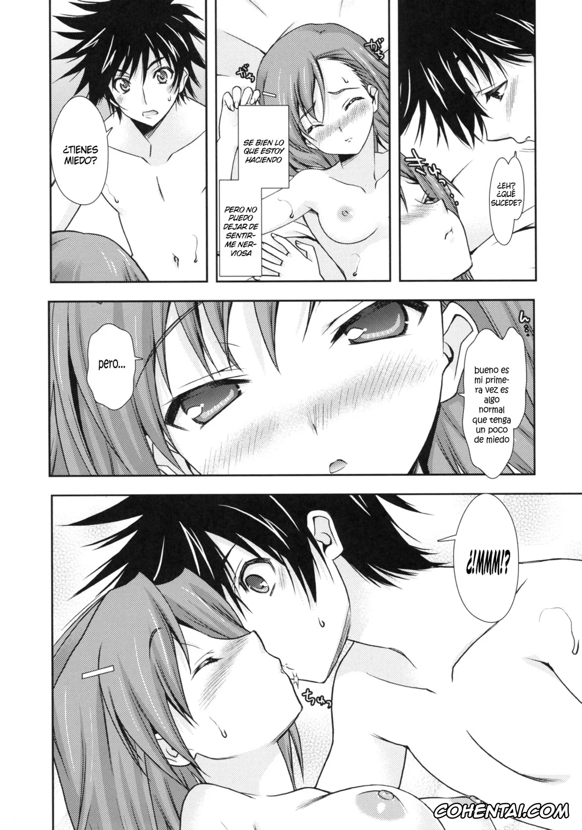 Toaru Project hentai, Mikoto Misaka hentai, Misaka-imouto hentai, Touma Kamijou hentai, Sweet Strawberry (Toaru Majutsu no Index), pagina 6