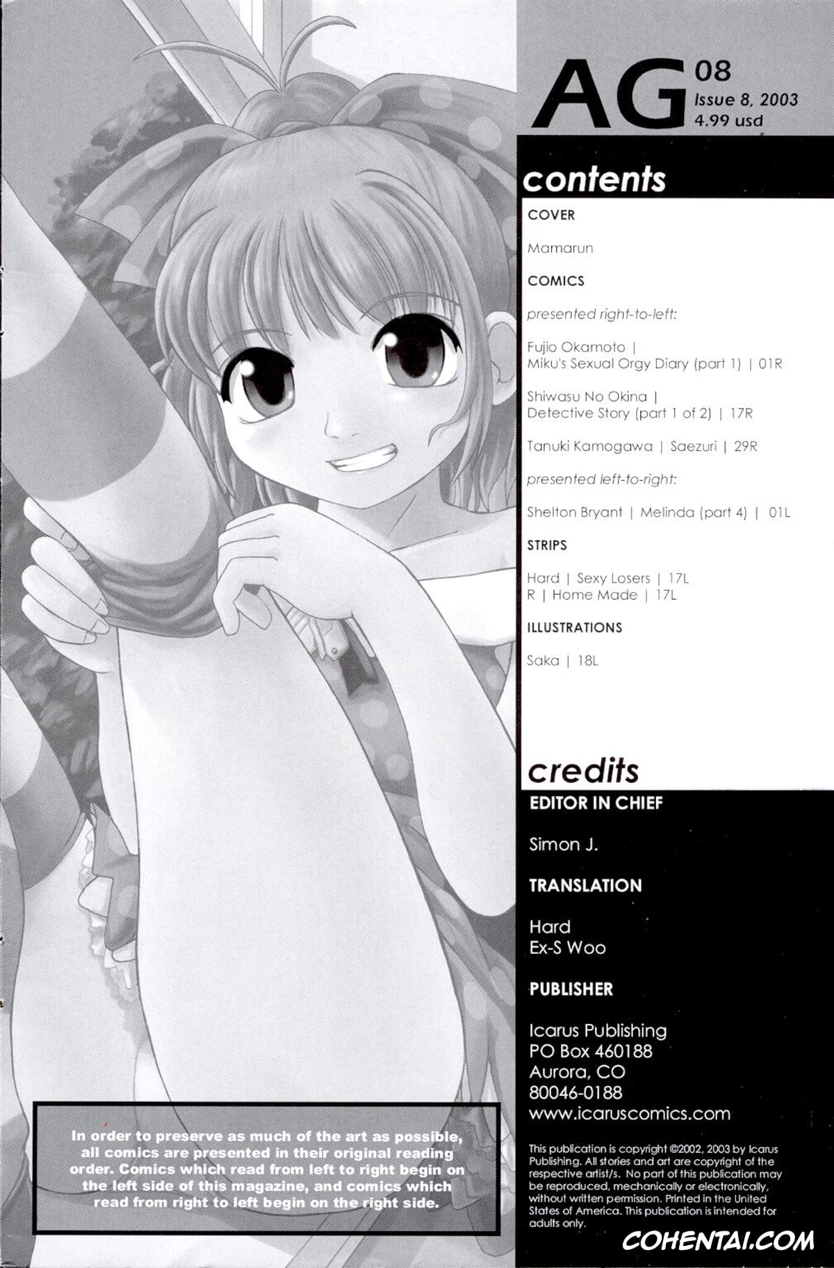 Original porno, A-G Super Erotic 8, pagina 2
