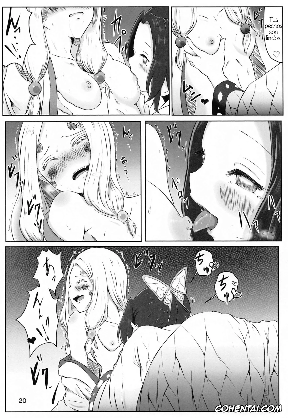 Kimetsu No Yaiba | Demon Slayer xxx, Older Sister Spider Demon xxx, Shinobu Kochou xxx, Les no Kokyuu (Kimetsu no Yaiba), pagina 19