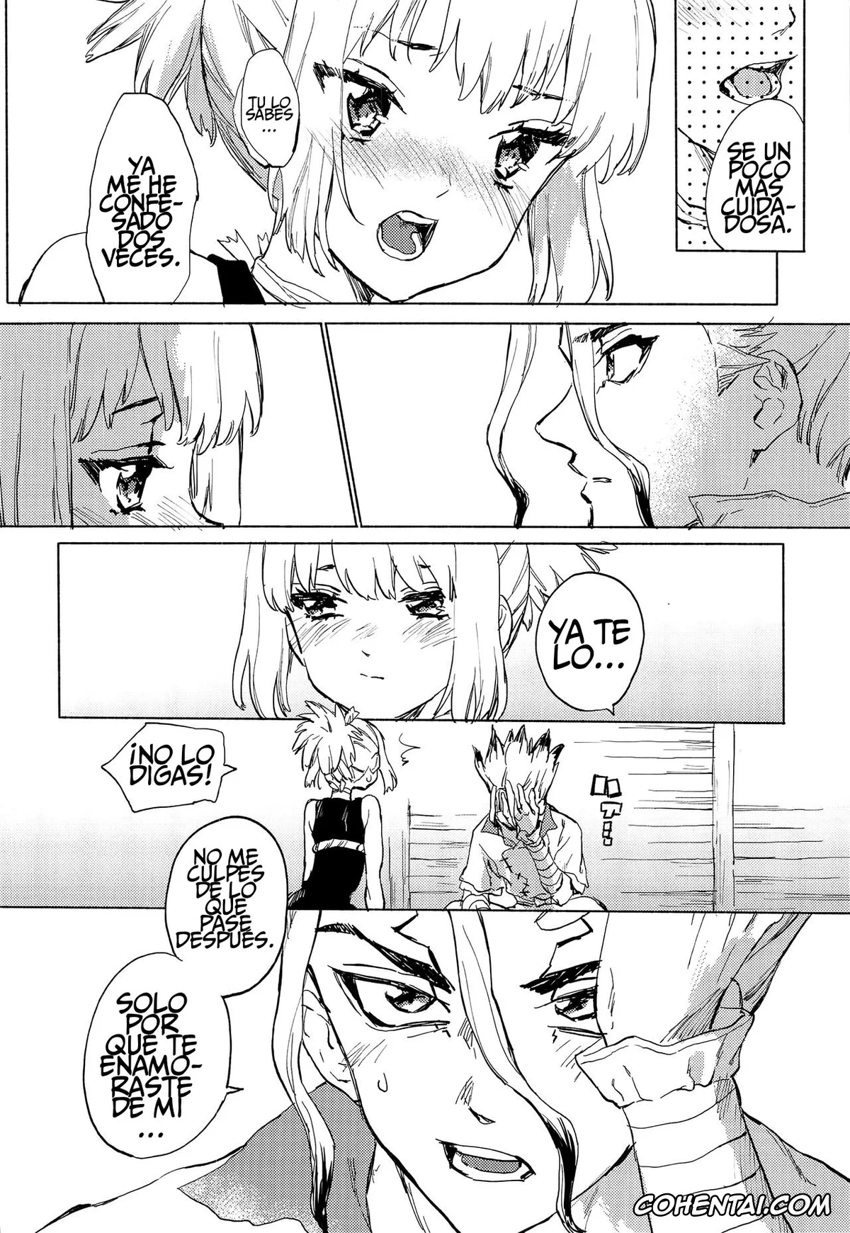 Dr. STONE xxx, Kohaku xxx, Senku Ishigami xxx, HEAVENLY LOVER (Dr. STONE), pagina 13