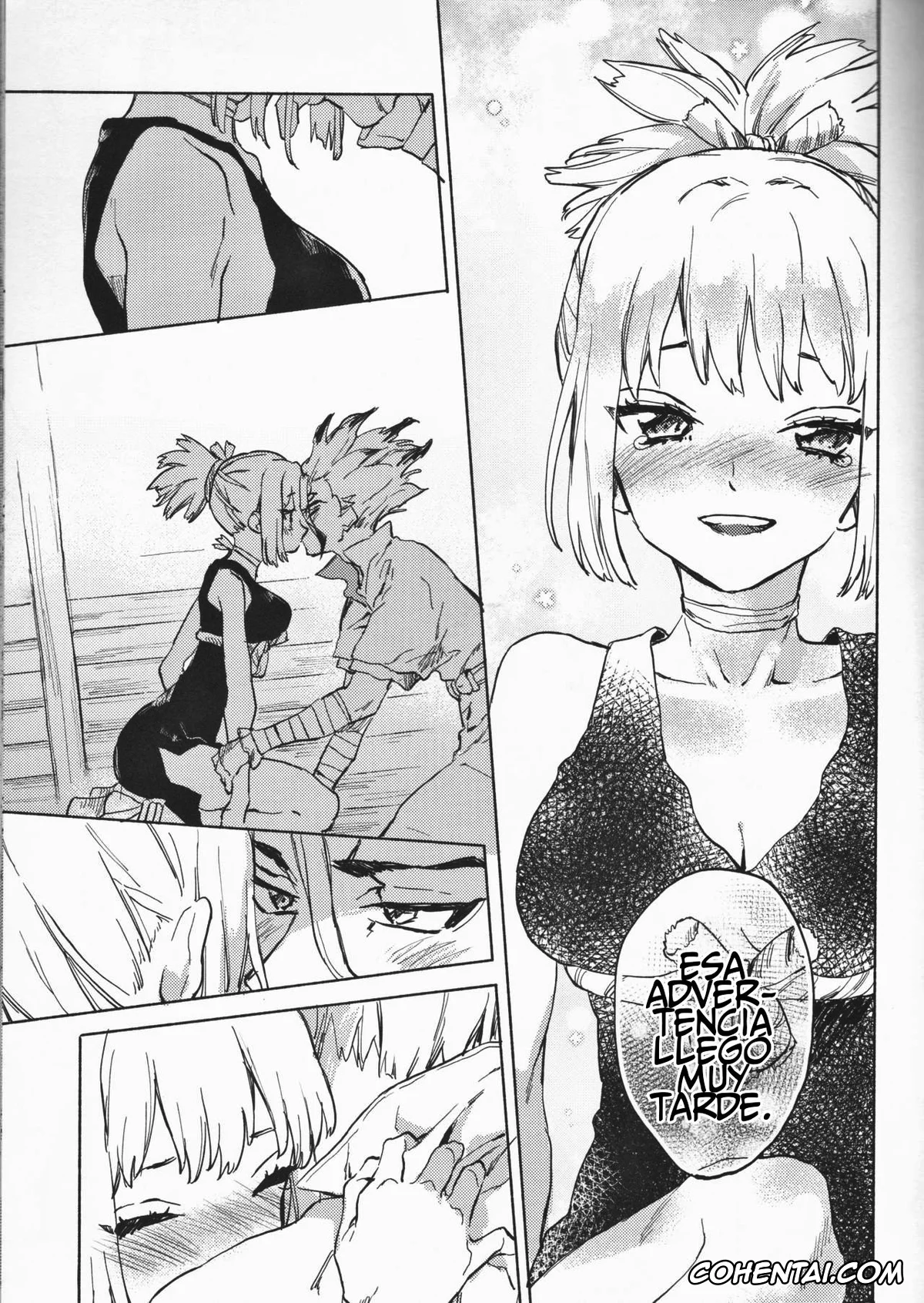 Dr. STONE porno, Kohaku porno, Senku Ishigami porno, HEAVENLY LOVER (Dr. STONE), pagina 14