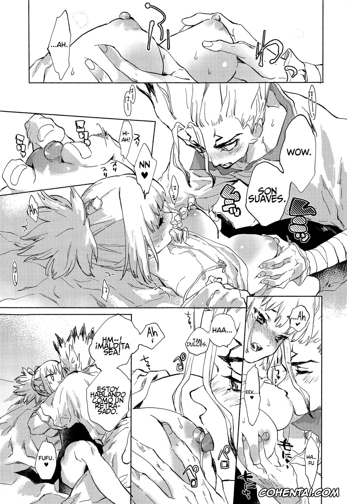 Dr. STONE xxx, Kohaku xxx, Senku Ishigami xxx, HEAVENLY LOVER (Dr. STONE), pagina 16