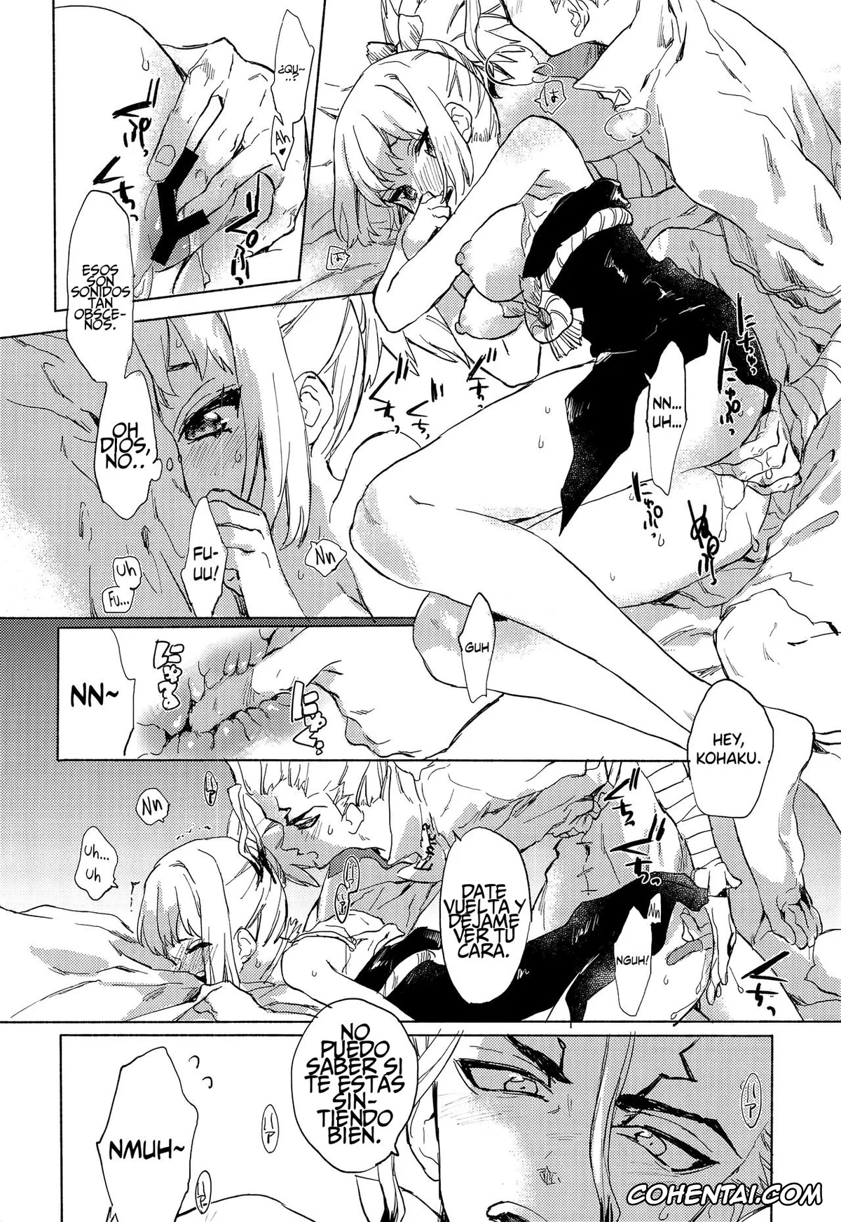 Dr. STONE porno, Kohaku porno, Senku Ishigami porno, HEAVENLY LOVER (Dr. STONE), pagina 17
